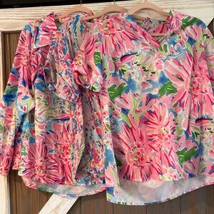 Lot of 3 Lilly Pulitzer inspires blouses